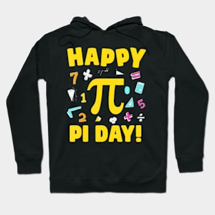 Happy Pi Day Kids Teachers Math Tutor Student Pi Day Hoodie